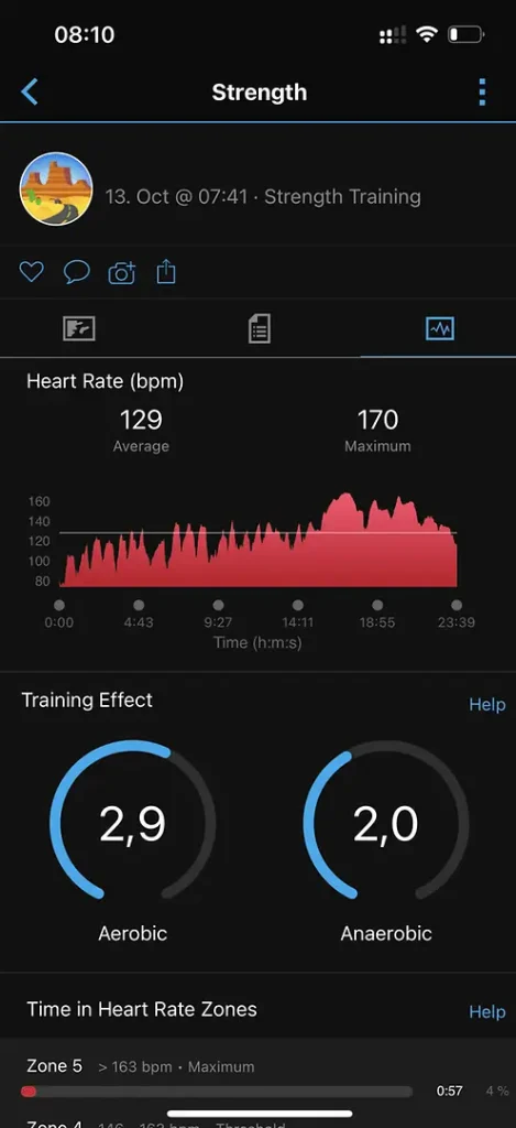 allenamento della forza effetto allenamento