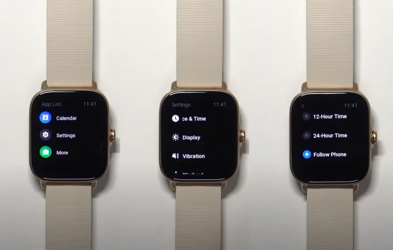 Come cambiare l’ora su Amazfit